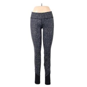 Lululemon Women's Grey and Black Leggings
